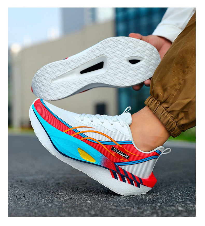 Running Shoes Casual Carbon Board Marathon Men Sports Tenis Air Breathable Women's Comfortable Athletic Nonskid Leisure Sneakers