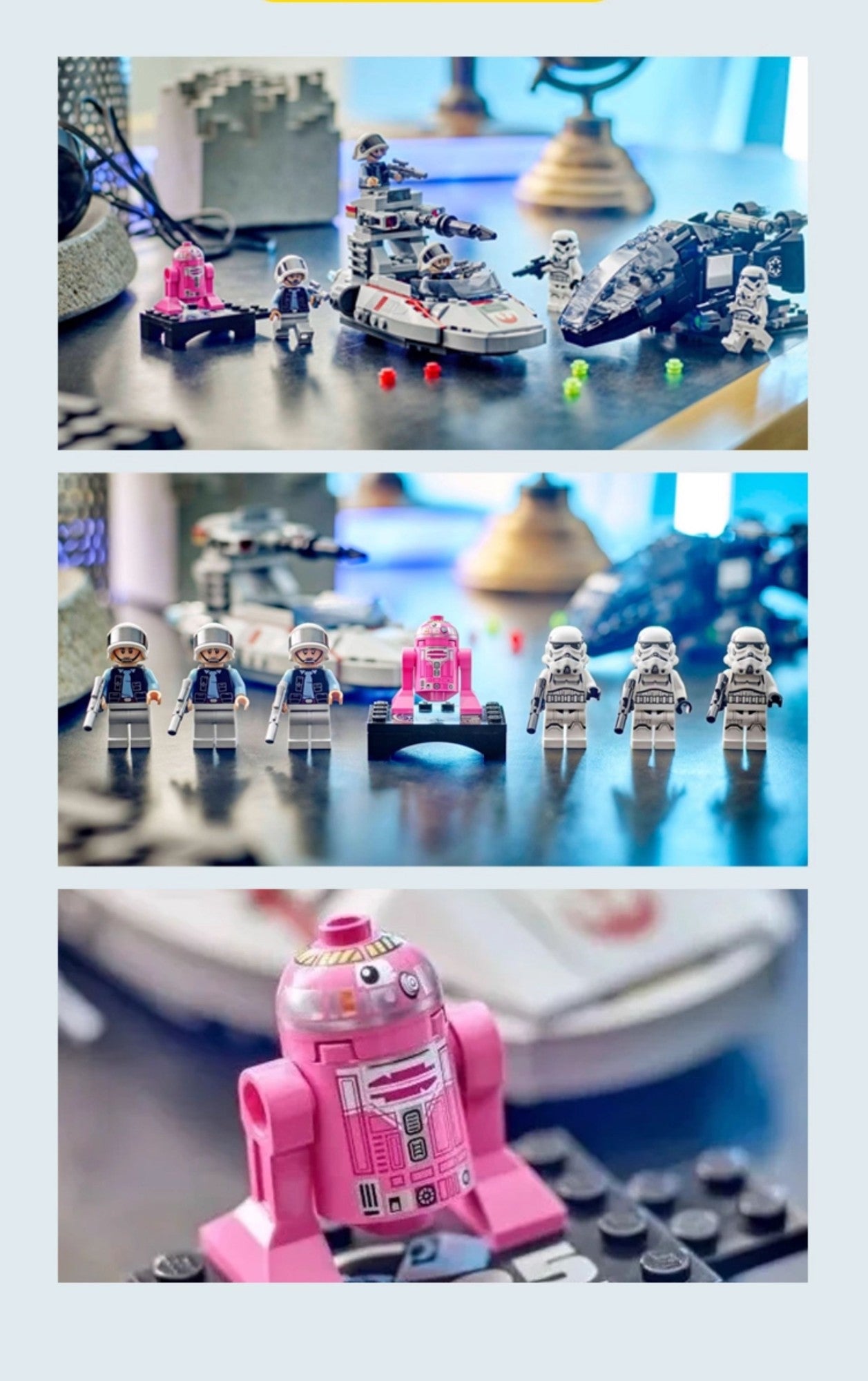 Lego Star Wars 40755 Barco de Reconhecimento de Batalha da Nave de Pouso Blocos de Montar de Brinquedo de Presente para o Dia dos Meninos