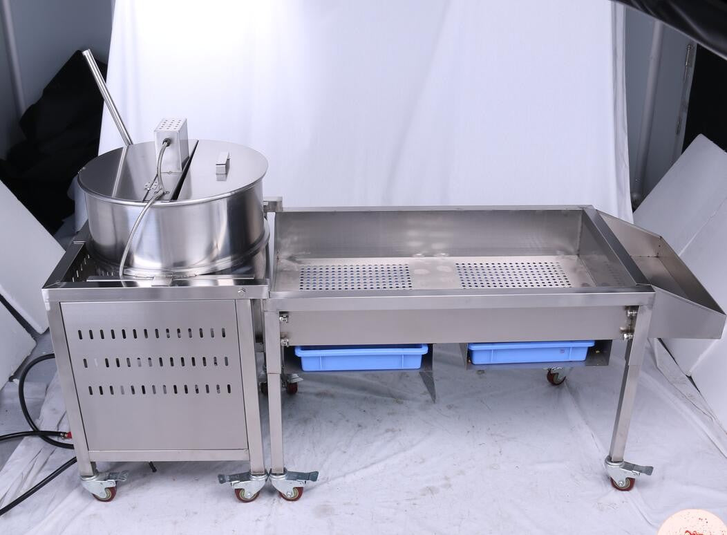 Máquina Manual de Pipoca em Formato de Bola Popcorn Machine América para Vendas