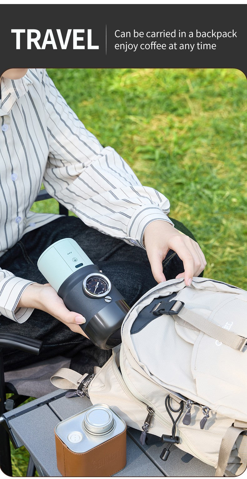 Cafeteira Expresso Elétrica Portátil STARSEEKER Super58 Máquina de Café de Viagem para Camping com Suporte para Tamper USB-C