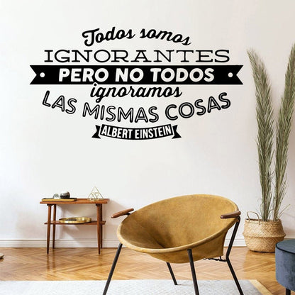 1 pc new Spanish sentence Wall Sticker Removable Wall Stickers Diy Wallpaper For Baby's Rooms Removable Decor Wall Decals