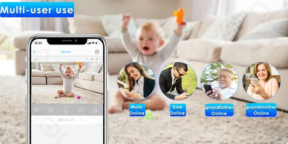 V380 Pro 12MP  Solar WIFI IP Camera CCTV Two Lens Three Screen Auto Tracking Outdoor 6K Security Surveillance PTZ Camera