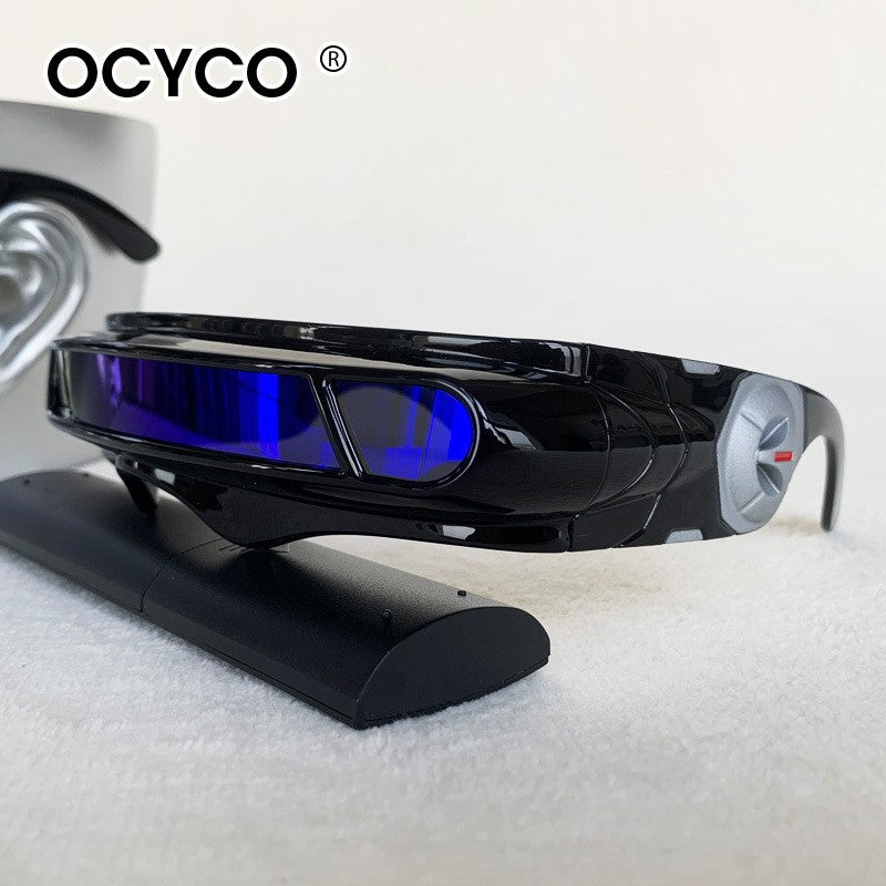 X-man Polarized Sunglasses for Men Women Memory Material Shield Eyewear Outdoor Sports Goggle Cycling Glasses