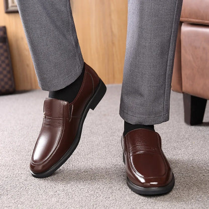 Mens 6CM Height Increase Dress Shoes Fashion Pointed Toe Business Casual Elevator Shoes Leather Oxfords Shoes Zapatos De Hombre