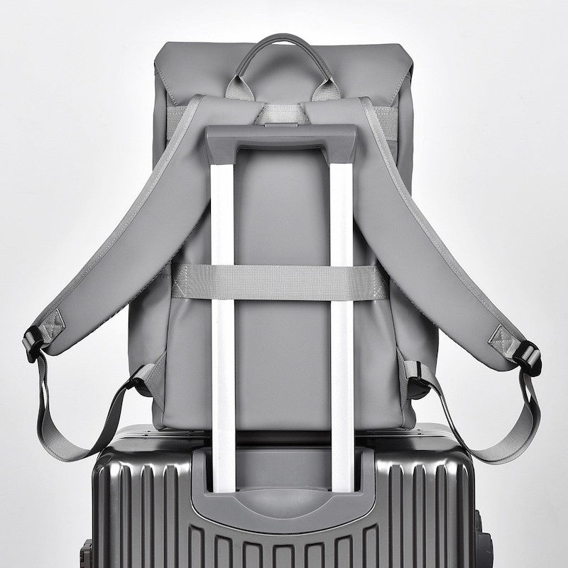 Mochila Escolar Nova 2025 para Laptop de 15.6 polegadas Material Impermeável Mochila para Viagem de Negócios Trabalho Casual Festa Masculina