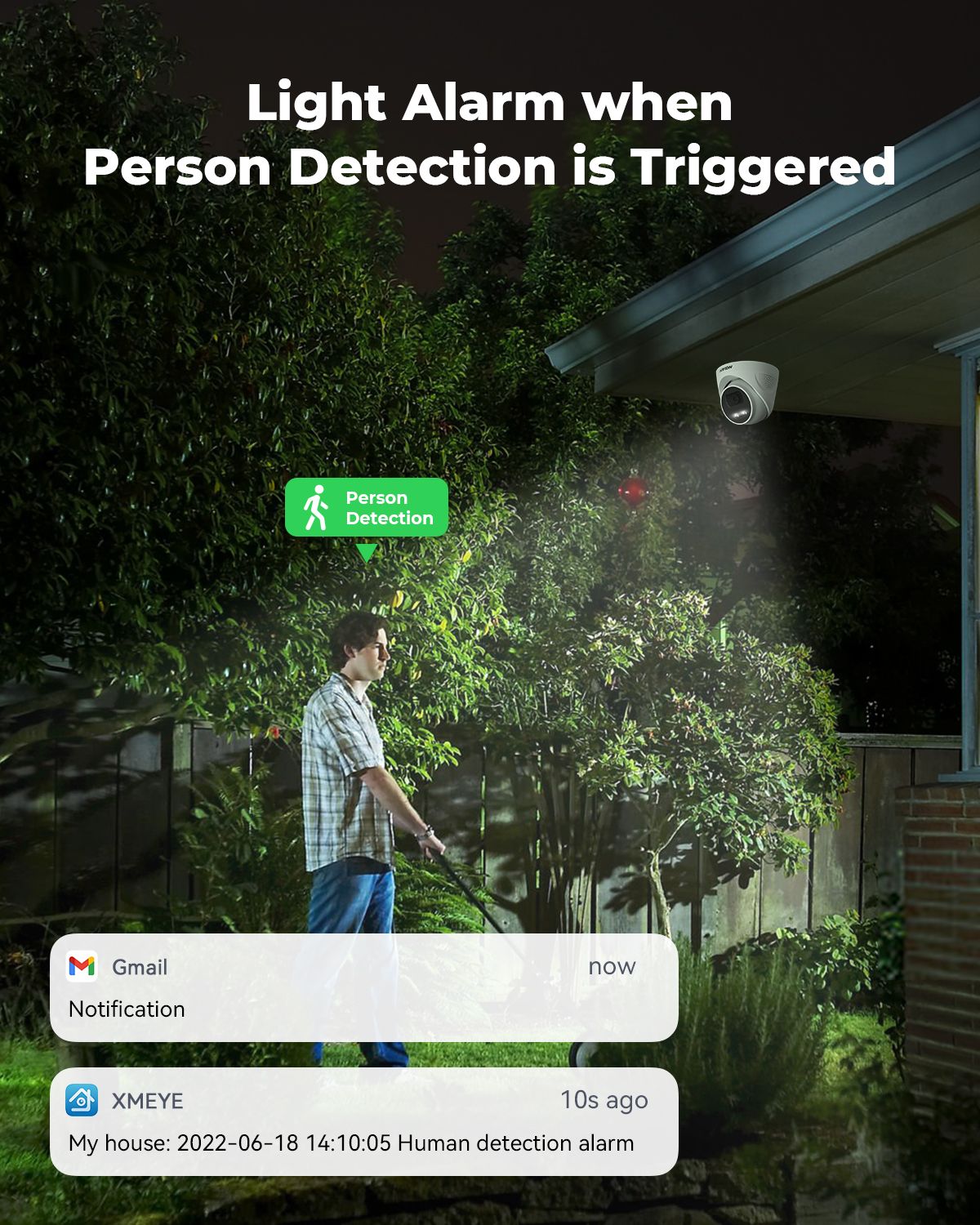 H.View 8Mp Poe Ip Camera Ai Face Detection 4K Cctv Security Camera Outdoor Dome Audio Video Surveillance Recorder xmeye app nvr