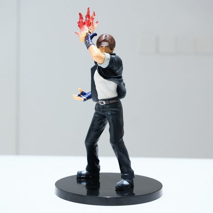 20CM The King of Fighters '98 SNK Anime Figure Kyo Kusanagi Iori Yagami Action Figures Arcade Game peripheral PVC Model Toy Gift