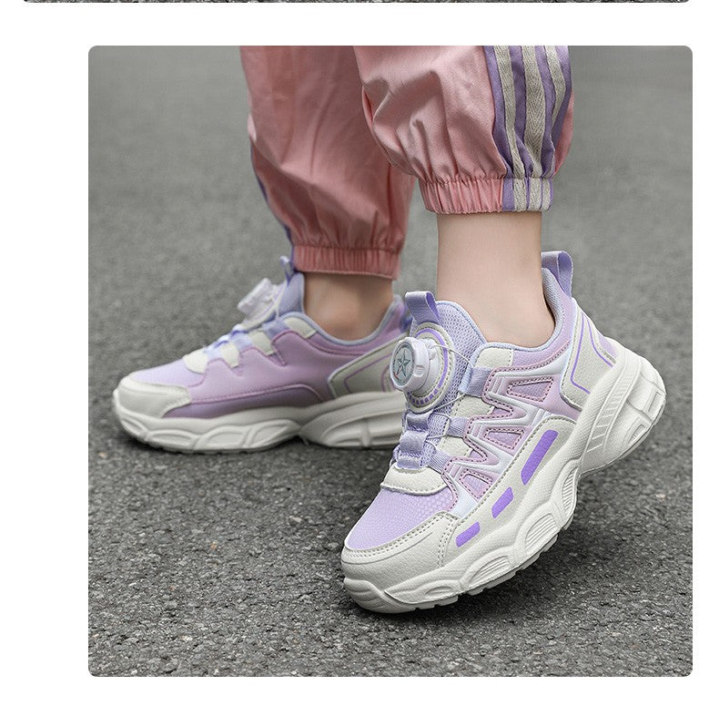 Hot Sell Children Shoes Size 28-39 Boys Fashion Sneakers Girls Sport Running Shoes Kids Breathable Casual Trainers Outdoor Shoes