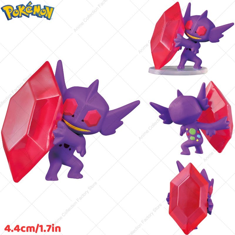 100% Original Takara Tomy Pokemon Figure Toys Chikorita Totodile Tepig Mega Metagross Charizard X PVC Figurine Model Dolls Gifts