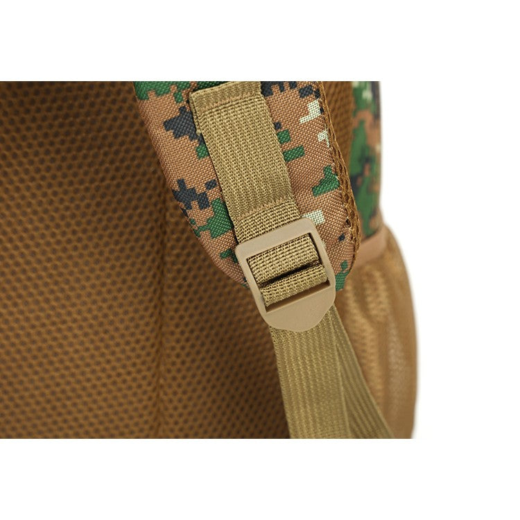 Camouflage large-capacity backpack - zipper closure, hiking, traveling, outdoor adventure backpack