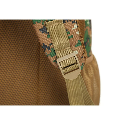 Camouflage large-capacity backpack - zipper closure, hiking, traveling, outdoor adventure backpack