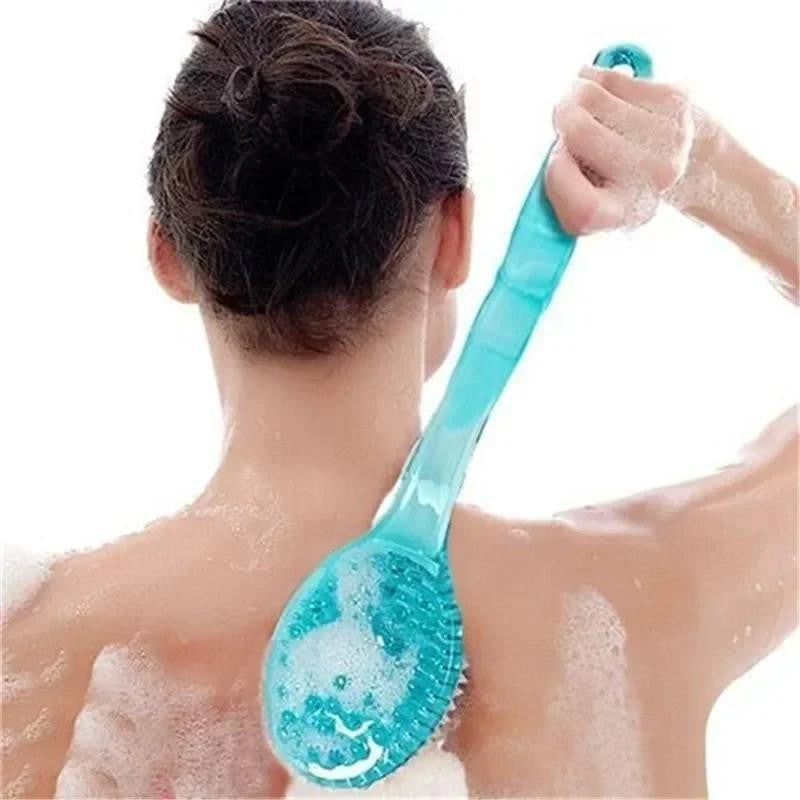 Escova de Banho Escova de Bolas para as Costas Escova de Corpo para Banheiro Esfoliador de Costas para Lama Escovas de Massagem para Chuveiro