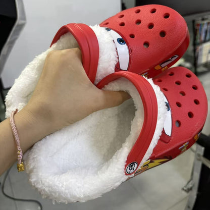 Chinelo Sólido de Desenho Animado Hot Anime Disney McQueens Pixar Impermeável Sandálias Casuais Respiráveis Sapatos Eva com Tira no Tornozelo Presentes