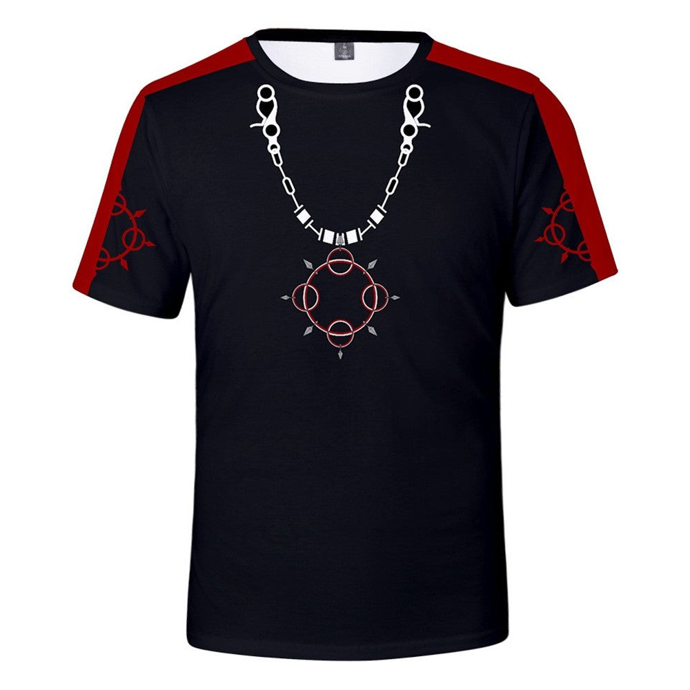 Hot Game Kingdom Hearts 3d Printed T-shirt Fashion Short sleeve Cosplay Street Style Tops Men Women Kids T shirt Size (100-6XL)