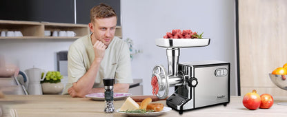 Moedores de Carne Elétricos 3000W Aço Inoxidável Picador Pesado Triturador de Salsicha Processador de Alimentos Eletrodomésticos Moedor Sonifer