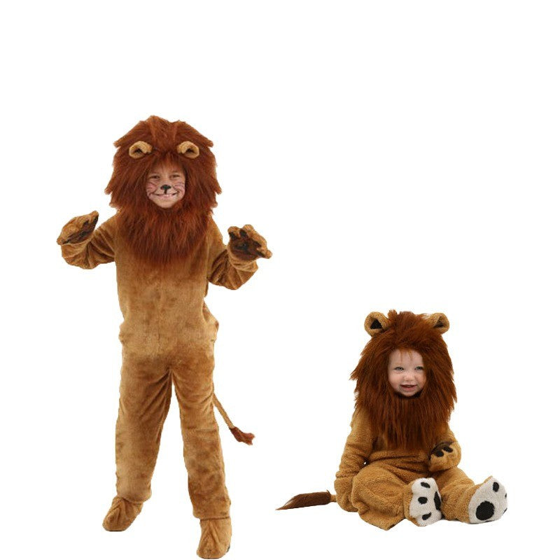 2024 New Cartoon Cute Lion Wizard of Oz Costume Animal Party Halloween Performance Costume