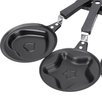 Panela Antiaderente Para Fritar Panquecas, Ovos, Omeletes, Para Café da Manhã, Utensílios de Cozinha Mini