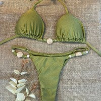 2025 New Sexy Bikini Tube Top Split Women's Swimwear