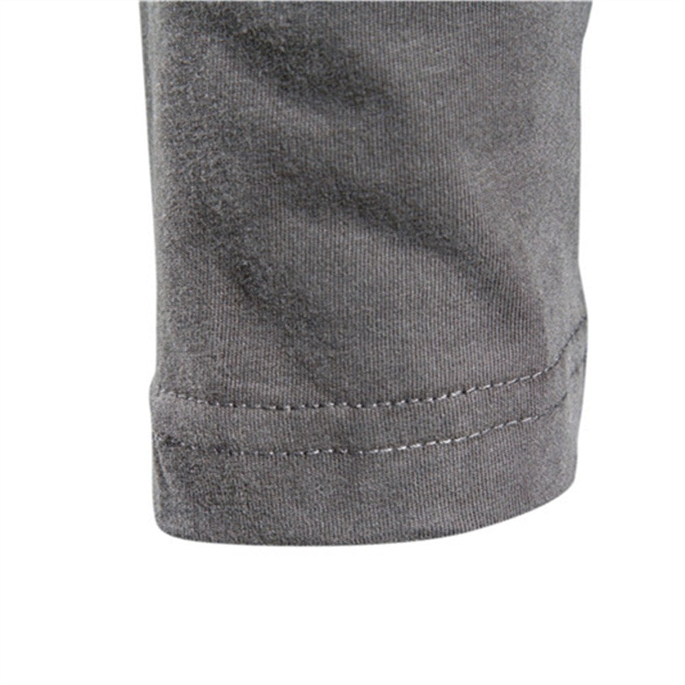 100% Cotton Long Sleeve T shirt For Men Solid Spring Casual Mens T-shirts High Quality Male Tops Classic Clothes Men's T-shirts