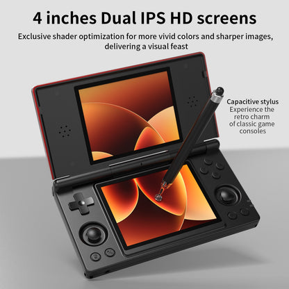 ANPOWN Anbernic RG DS Handheld Game Console Player Dual 4.0 IPS Screen Android 14 Dual App Split Retro Video Game Consoles