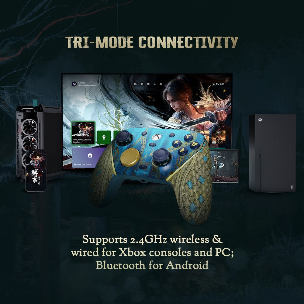 GameSir G7 Pro Wuchang Fallen Feathers Edition Wireless Gaming Controller For Xbox Series X|S, Xbox One, Steam, PC, Android
