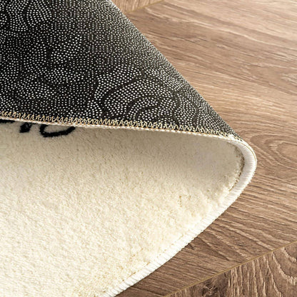 VIKAMA Cartoon Cat Patterned Carpet Home Decor. Provides Warmth For The Living Room And Bedroom Bedside. Non-Slip And Dirt-Proof