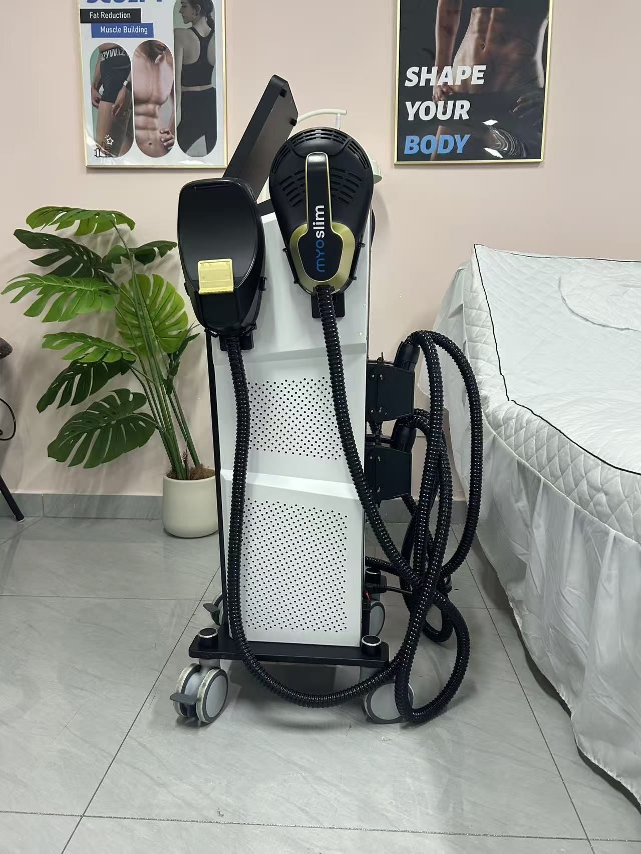 HIEMT EMSZERO RF High Intensity EVibration Pulse Electromagnetic Body Shaping Professional Muscle Growth And Fat Burning Machin