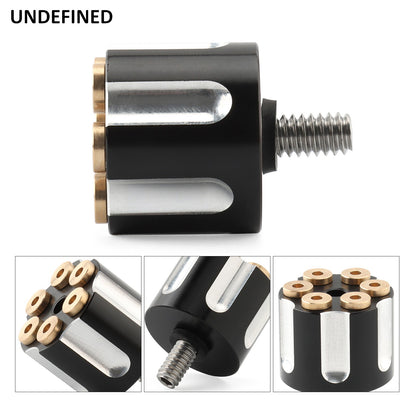 Motorcycle Black/Chrome Seat Bolt Tab Screw For Harley Touring Road King Street Glide Softail Dyna Sportster XL Street Bob 96-23