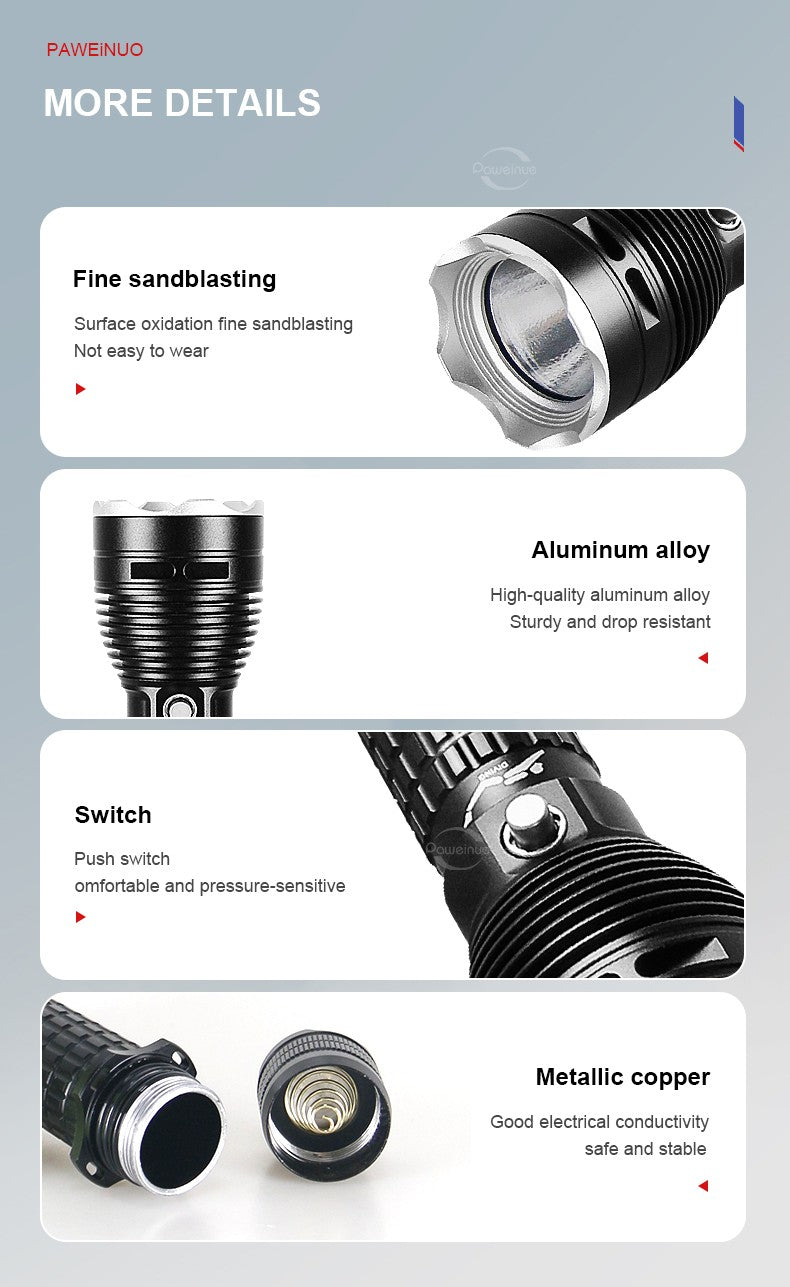 9000LM Upgrade XHP160 Diving Flashlight Powerful Profession Underwater Lantern Rechargeable Dive Torch IP8 Waterproof Scuba Lamp