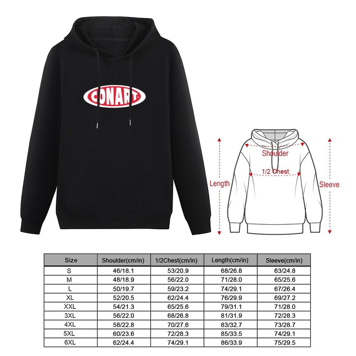 Conart Hoodie men's sweat-shirt anime clothes winter clothes korean autumn clothes new hooded tee