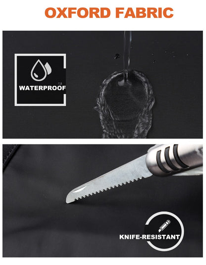 Men's Trendy Messenger Shoulder Bag Student Sports Waterproof Crossbody Sling Bags Leisure Design for Outdoor Solid Lightweight