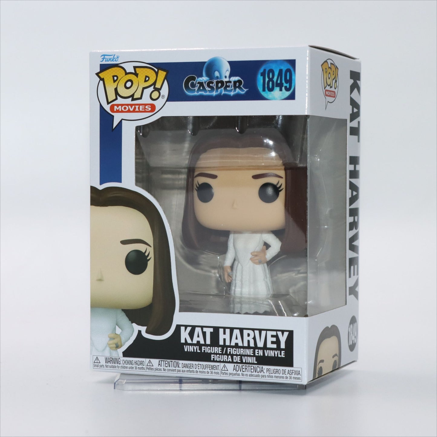 Funko Pop Original Casper Bonecos de Ação Kat Harvey Figura de Vinil de Aniversário de 30 Anos Modelo Brinquedos Presentes para Crianças Colecionar Boneca Decoração