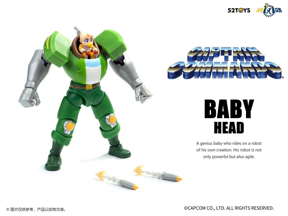 Capcom Captain Commando Criativo Anime 3.75 polegadas Bonecos de Ação Modelo Colecionável Brinquedos Decoração de Quarto Presente Surpresa Infantil