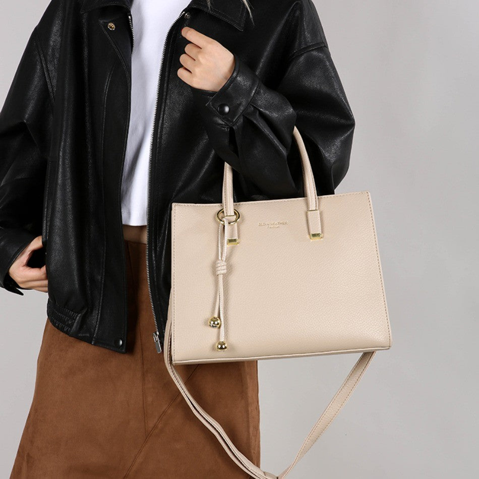 Genuine Brand Top Quality Pu Leather Handbag Women's Tote Messenger Sac Designer Large Capacity 3 Levels Shoulder Crossbody Bags