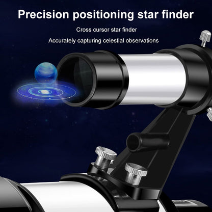 Telescópio Profissional de Viagem Telescópio Astronômico de Viagem com Abertura de 70mm Telescópios Refratores para Iniciantes em Astronomia