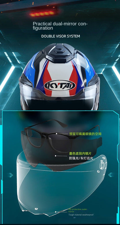 Capacete Articulado de Moto com Bluetooth Lente Dupla Off-road Capacete de Corrida Cascos para Moto Capacete de Moto Aprovado pelo DOT Para BMW