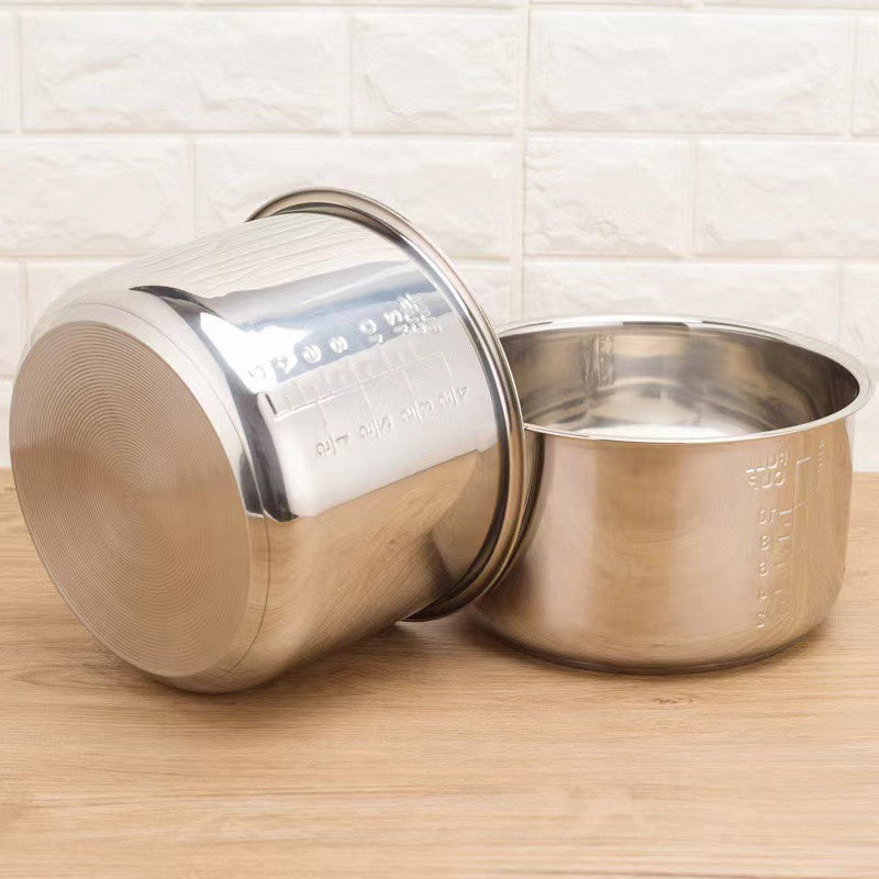 6 Liters160 Electric Pressure Cooker Liner Stainless Steel 304 Food Grade Multi-Bowl Soup Porridge Pot Bile Cooker Accessories