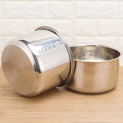 6 Liters160 Electric Pressure Cooker Liner Stainless Steel 304 Food Grade Multi-Bowl Soup Porridge Pot Bile Cooker Accessories