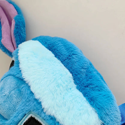 Disney Lilo & Stitch Plush Toys Kawaii Plush Messenger Bag Girl Handbag Anime Stuffed Toys Children Cartoon Plushie Soft Bag