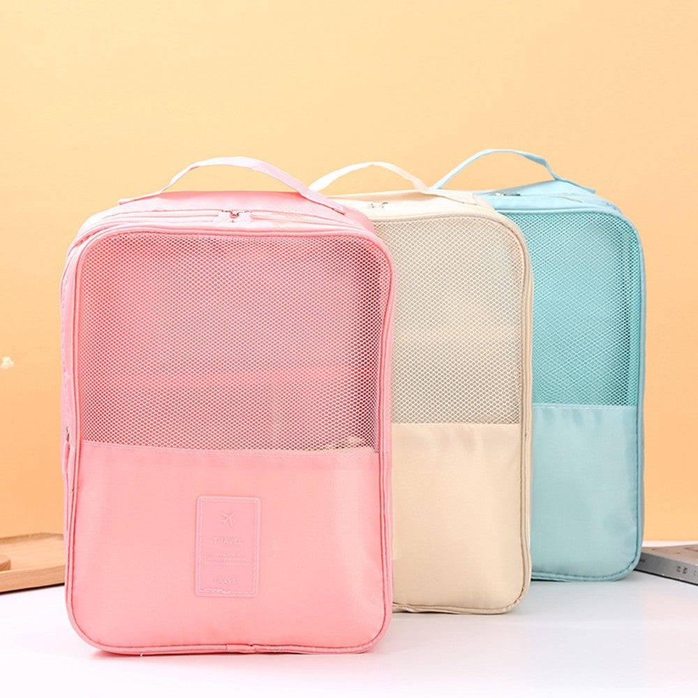 Travel Storage Bag Portable Organizer Bags Shoe Sorting Pouch Multi Function Portable Bag Makeup Pouch Shoes Bag