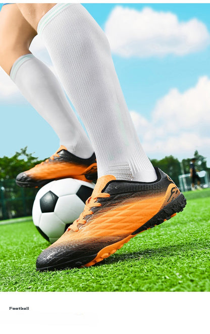 Unisex Soccer Cleats for Youth Comfortable Breathable Football Shoes for Match Training