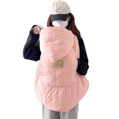 Cloak Autumn and Winter Thick Windproof Blanket Car Cover Blanket Waist Stool Windproof Cloak Baby Walking Artifact