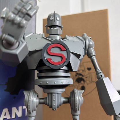 30 CmO Gigante de Ferro Figura O Gigante de Ferro Selecione o Modelo de Batalha Peças de Liga de Ação Figura Modelo Robô Brinquedos Colecionáveis Presentes de Aniversário