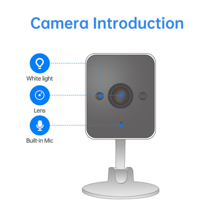 Jooan 1080P Outdoor Wifi IP Camera CCTV Surveillance Camera Waterproof Mini Camera 5 X Zoom Color Night Smart Home Baby Monitor