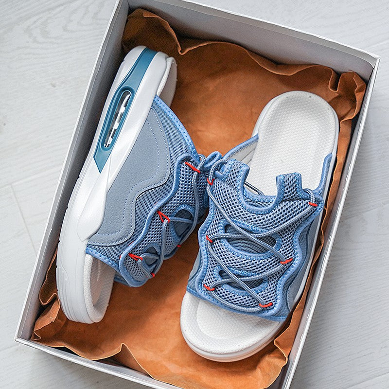 Hot Sale Men's Sandals Outdoor Thick Bottom Sports Casual Sandal for Men Summer Wear-resistant Mans Slipper Slip-on New Fashion