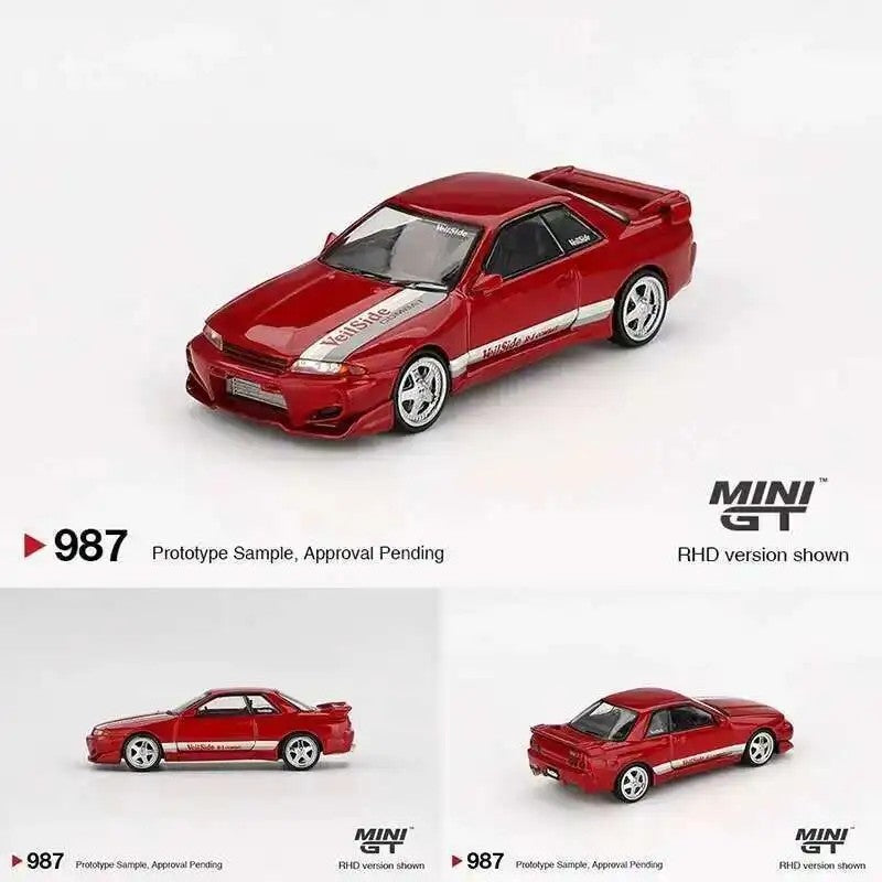 MINIGT Em estoque 1:64 Porsche Lamborghini Bugatti Pagani BMW McLaren Nissan Diecast Dior Car Modelo Coleção Miniatura Para