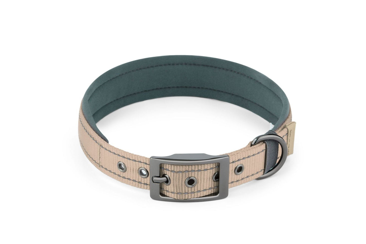 Coleira de cachorro para ambientes externos Fivela de metal Coleira de nylon respirável Coleira de pescoço de alta qualidade para cães de médio e grande porte