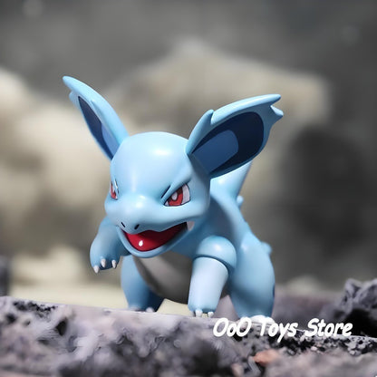 Anime Pokémon Figura Nidoqueen E Nidoking Bonecos De Ação Brinquedos De Modelo De Coleção De PVC Para Presentes Infantis 2-6cm