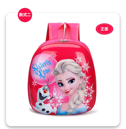 Mochila Minnie Fofa Menina Desenho Animado Disney Homem-Aranha Crianças Mochila Mickey Bolsa Escolar Infantil Elsa Bolsa de Ombro