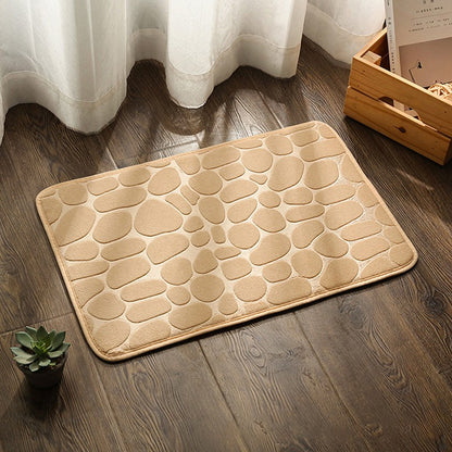 Super Absorbent Bath Mat Non Slip Rugs Bathroom Carpets Soft Floor Mat Bedroom Toilet Floor Shower Rug Home Decor